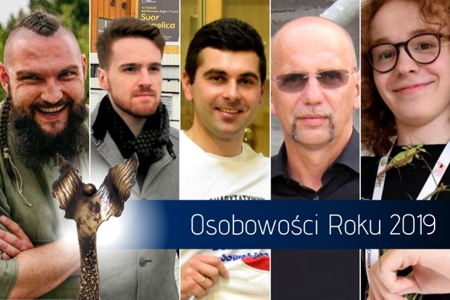 Województwo lubuskie podczas ogólnopolskiej gali oraz finału głosowań o tytuły Polskich Osobowości Roku 2019 reprezentować będą (od lewej): Andrzej Olszak, Mateusz Makuch, Jakub Ślipko, Dariusz Nawrocki oraz Kajetan Bielicki.