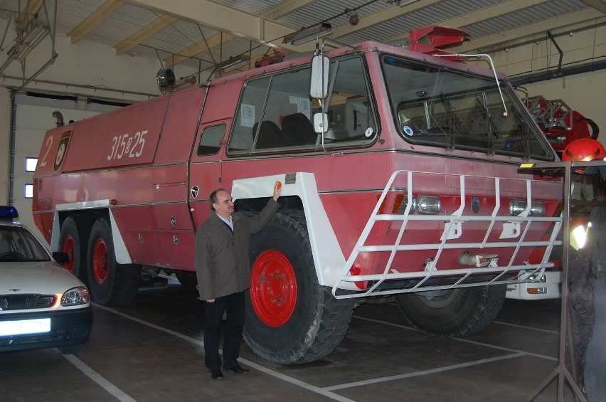 Pojazd bojowy Chubb Pathfinder przez 35 lat na lotnisku