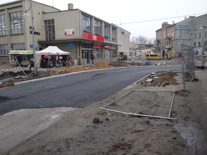 Prace na ul. Reymonta w Radomsku trwają. Kiedy zakończenie...