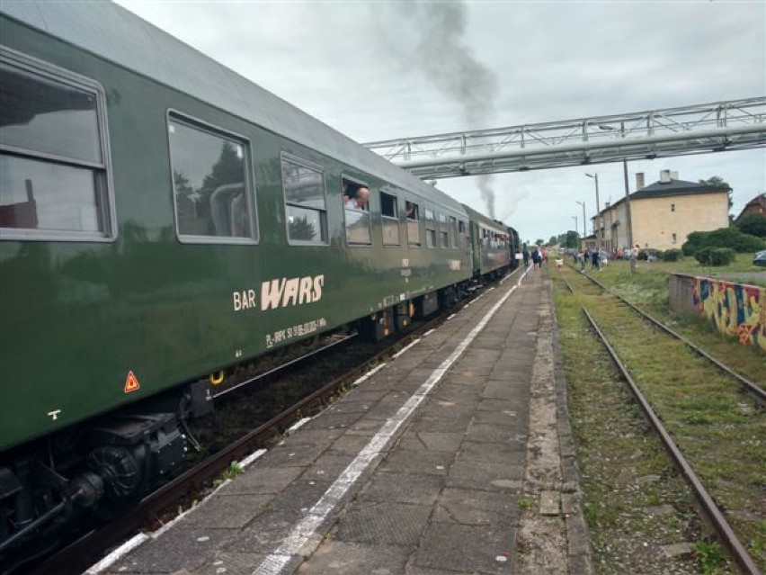 Pociągiem retro z parowozem przez Tomaszów Mazowiecki i Spałę w ramach projektu Nostalgia 2018