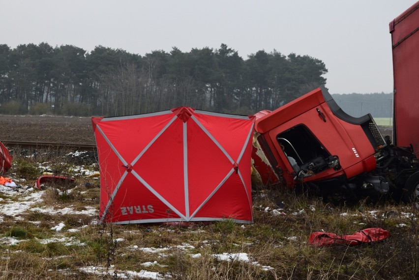 Miejsce tragedii. Przejazd kolejowy w Chociszewie.