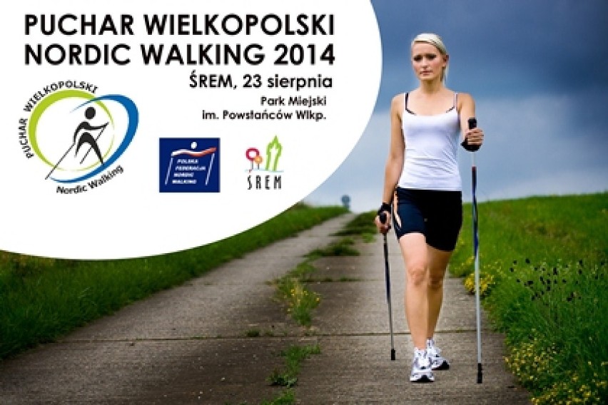 Śrem: Puchar Wielkopolski Nordic Walking w parku miejskim na koniec wakacji