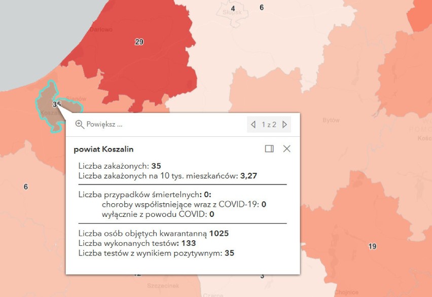 Zachodniopomorskie i pomorskie