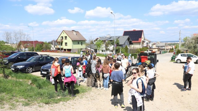 Akcja sprzątania Telegrafu w Kielcach.