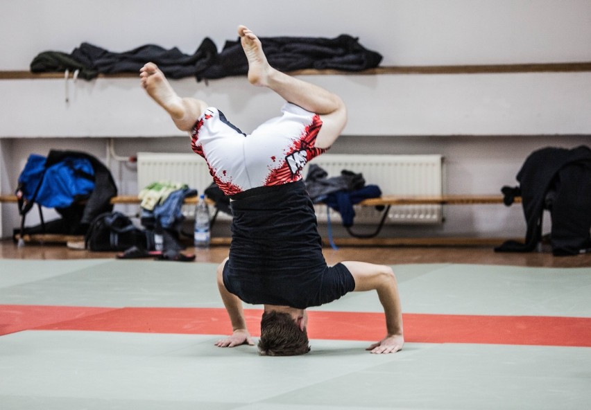 Trening Piotra Adriana z Fight Team Władysławowo w OPO...