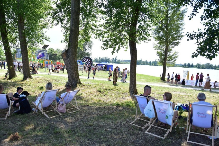 Otwarcie plaży w Rogowie (powiat żniński).