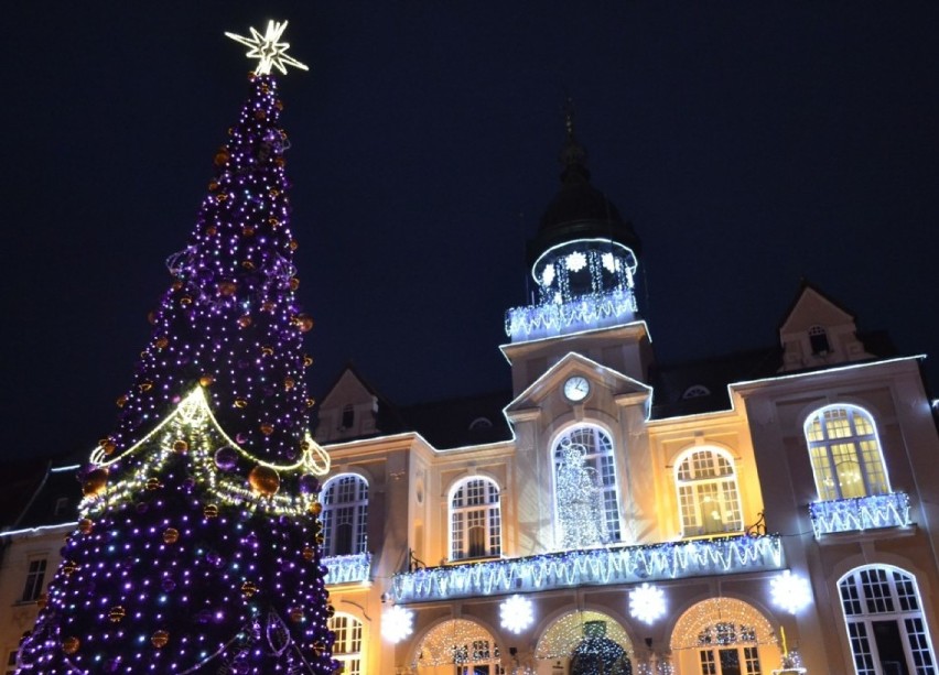 Iluminacje świąteczne 2014 w Wejherowie