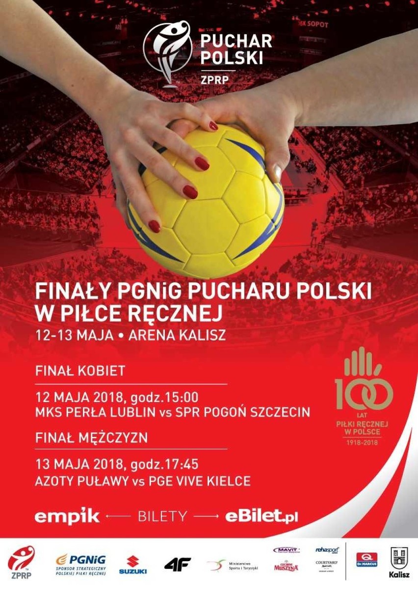 Finały PGNiG Pucharu Polski w piłce ręcznej kobiet i mężczyzn w Kaliszu. Miasto podpisało umowę z ZPRP