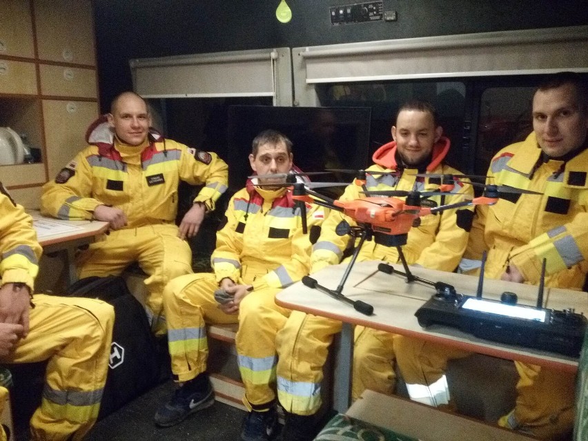 Strażacy z OSP Rozprza wyposażeni w profesjonalnego drona