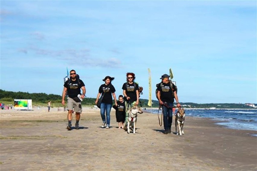 520 km Polskim Wybrzeżem - Marsz przeciw bezdomności zwierząt „Krok do domu”