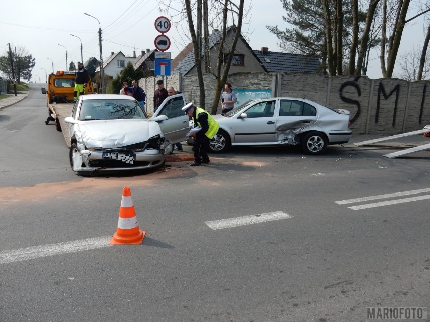 Za kierownicą opla siedział 21-letni obywatel Ukrainy. Skodą...