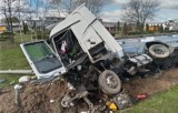 Biała Podlaska: Z tira i osobówki niewiele zostało. Jedna osoba nie żyje, a jedna jest ranna. Zobacz