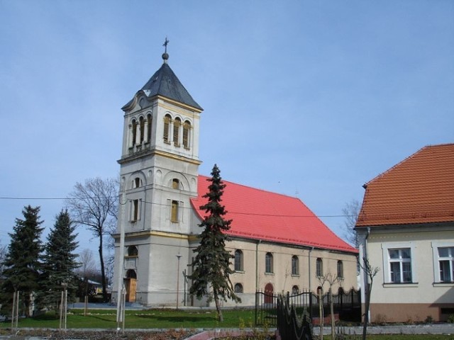 Kościół parafii w Pawonkowie