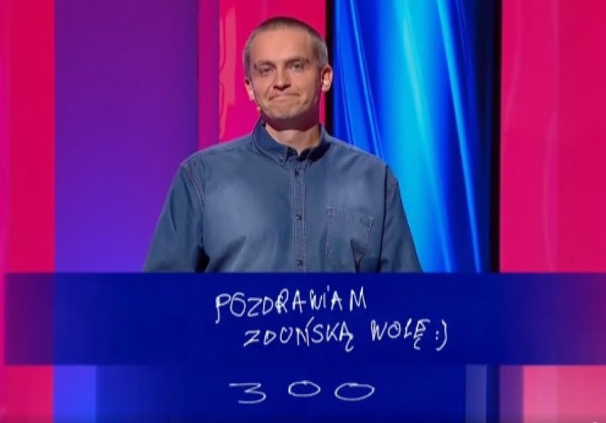 Kamil Ruszkowski ze Zduńskiej Woli wywalczył tytuł mistrza w teleturnieju "Va banque" w TVP 2