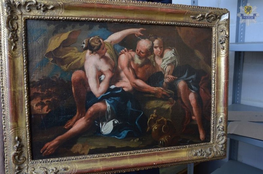 Policja znalazła w Malborku dzieła sztuki warte około 1 miliona złotych. Skradziono je w Niemczech