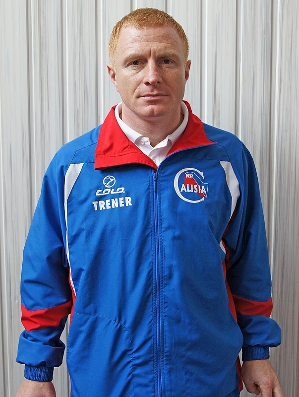 Grzegorz Dziubek, trener II-ligowej Calisii Kalisz.