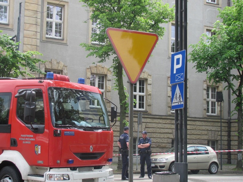 Alarm bombowy w Sądzie w Gliwicach