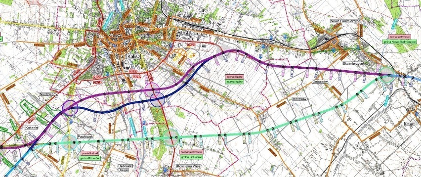 Wciąż nie ma kompromisu w sprawie wariantu obwodnicy Kalisza