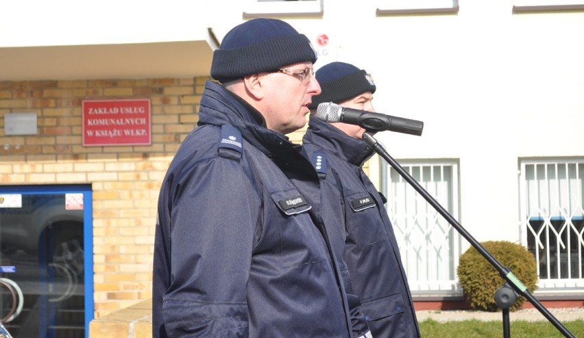 Uroczyste otwarcie posterunku policji w Książu Wielkopolskim