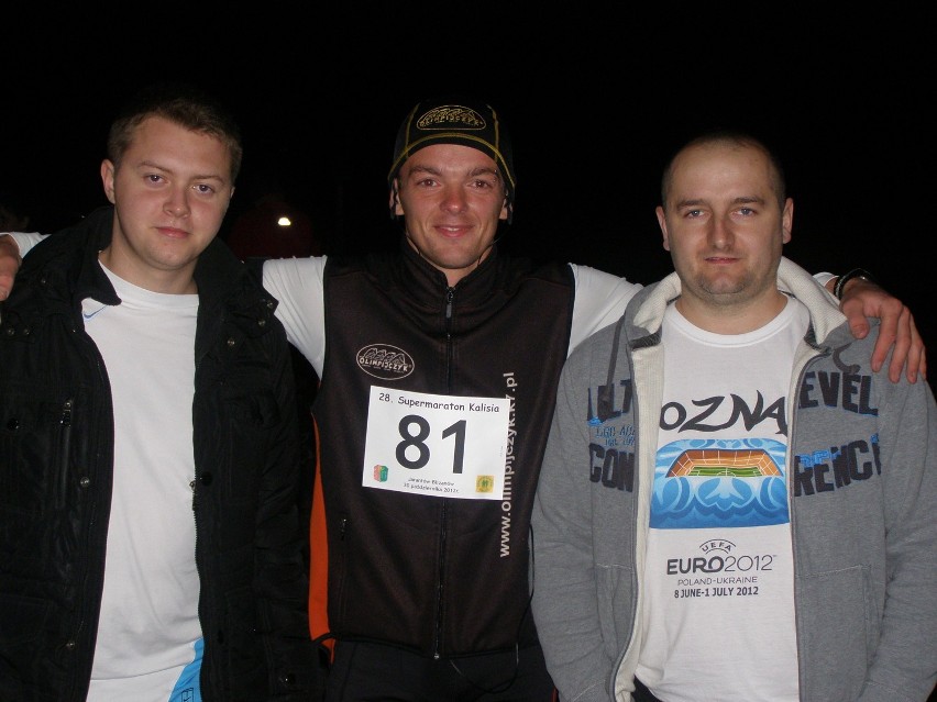 Krzysztof Rożek ( w środku) z lewej Robert Wolniewicz i...