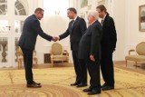 Spotkanie trzech prezydentów: Polski, Iraku i miasta Sieradza, odbyło się w Warszawie. Celem...