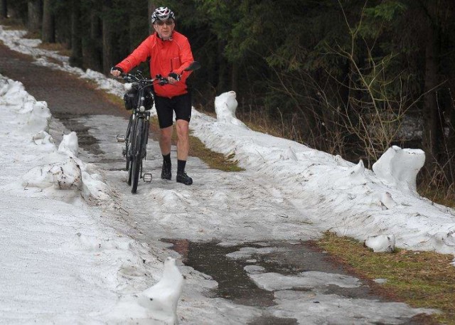 Zimą ścieżki rowerowe zamienią się w trasy dla narciarzy.