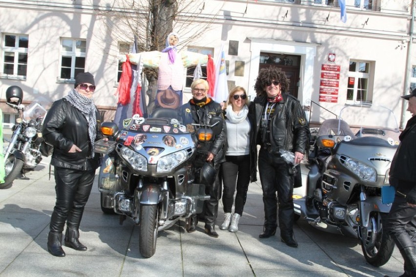 Wolsztyńscy motocykliści powitali dziś wiosnę 