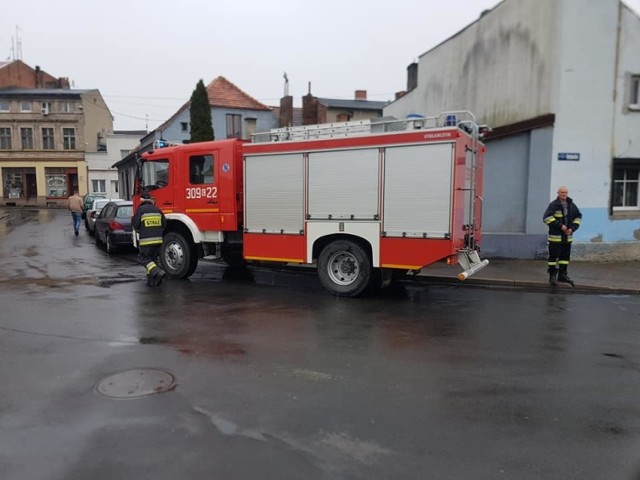W akcji ratunkowej brali udział m.in. strażacy ochotnicy z Koronowa