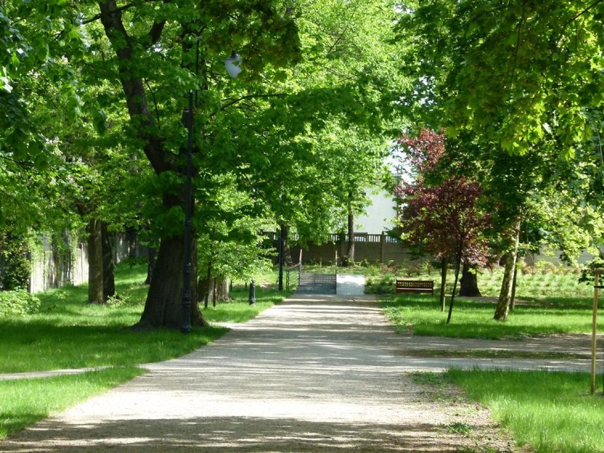 Niedzielny majowy spacer po Parku Miejskim w Zduńskiej Woli