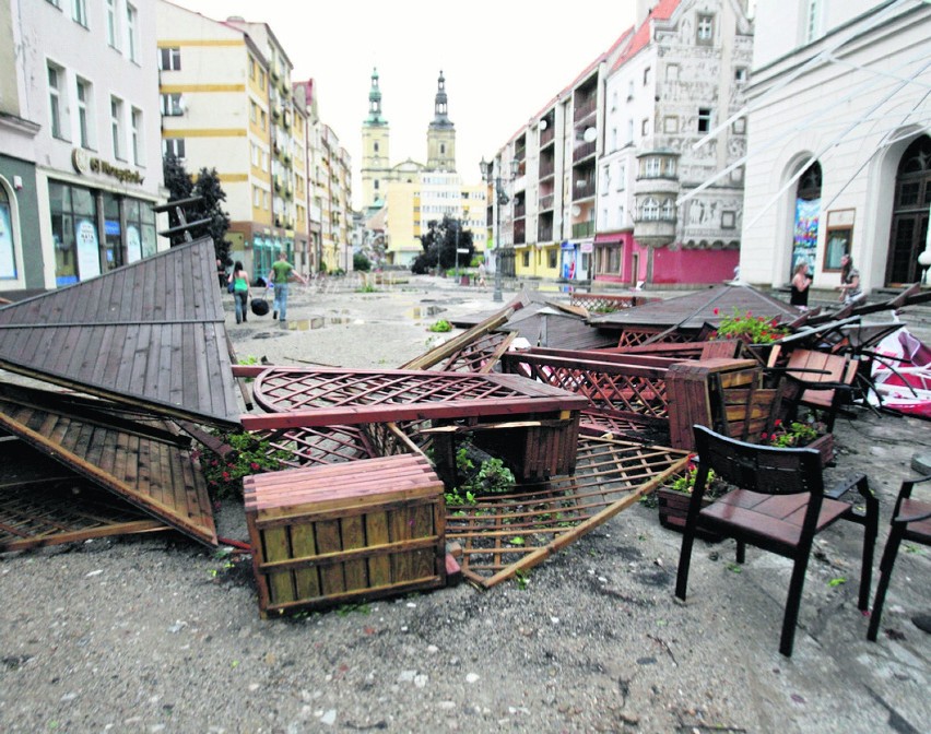 Huragan nawiedził Legnicę 7 lat temu