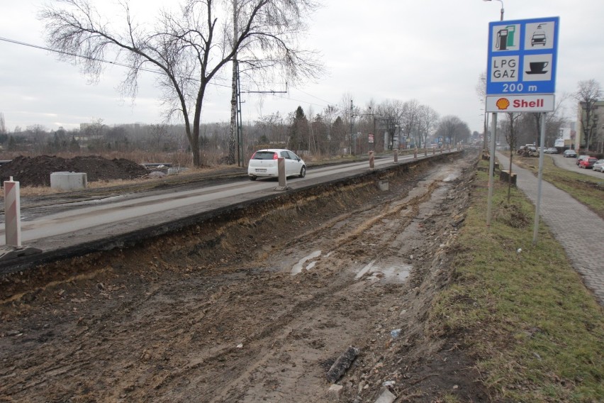 Trwa przebudowa ulicy 3 Maja w Chorzowie