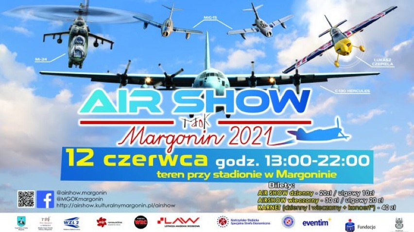 Już jutro Air Show w Margoninie! Zostały ostatnie bilety na wielkie lotnicze pokazy. Co zobaczymy? Gdzie parkować?