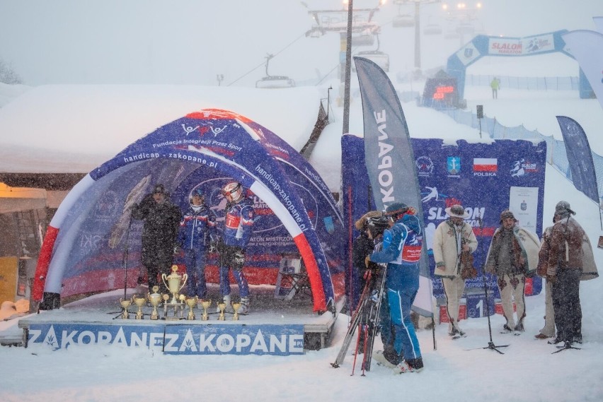 Prezydent Andrzej Duda wziął udział w maratonie narciarskim...