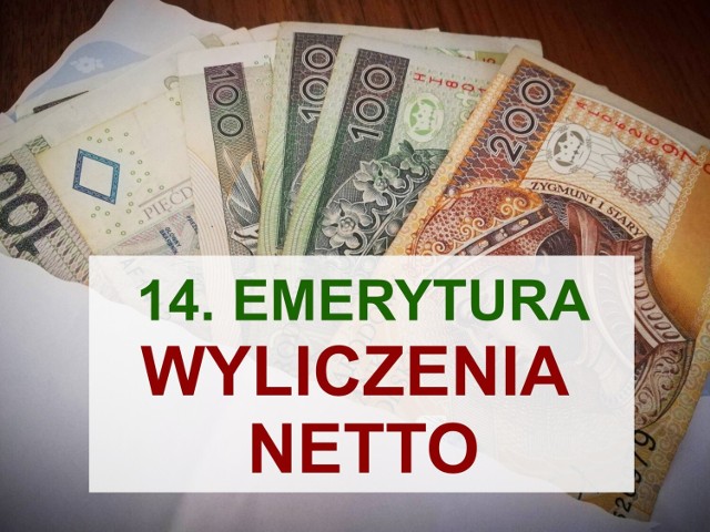 Od czternastej emerytury w 2023 roku trzeba będzie zapłacić podatek oraz składkę zdrowotną. Nie każdy dostanie całe świadczenie - podobnie jak w ubiegłych latach będzie to uzależnione od wysokości podstawowego świadczenia. Ile na rękę dostaną emeryci? Wyliczenia prognozowanych kwot netto czternastej emerytury w 2023 roku zamieszczamy w galerii.  ▶▶