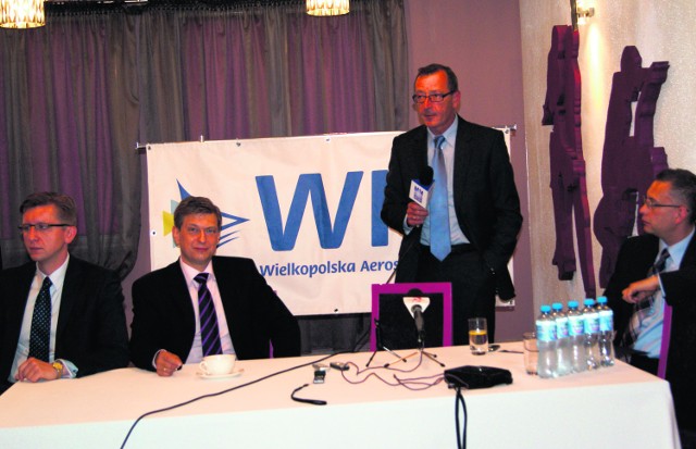 Plany Wielkopolskiego Klastra Lotniczego zostały zaprezentowane podczas specjalnej konferencji prasowej.