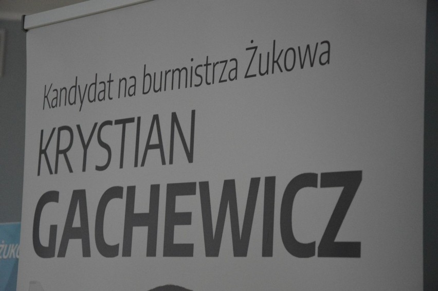 Krystian Gachewicz - kandydat na burmistrza Żukowa w wyborach 2018