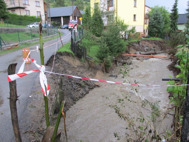 Powódź w Trzebini