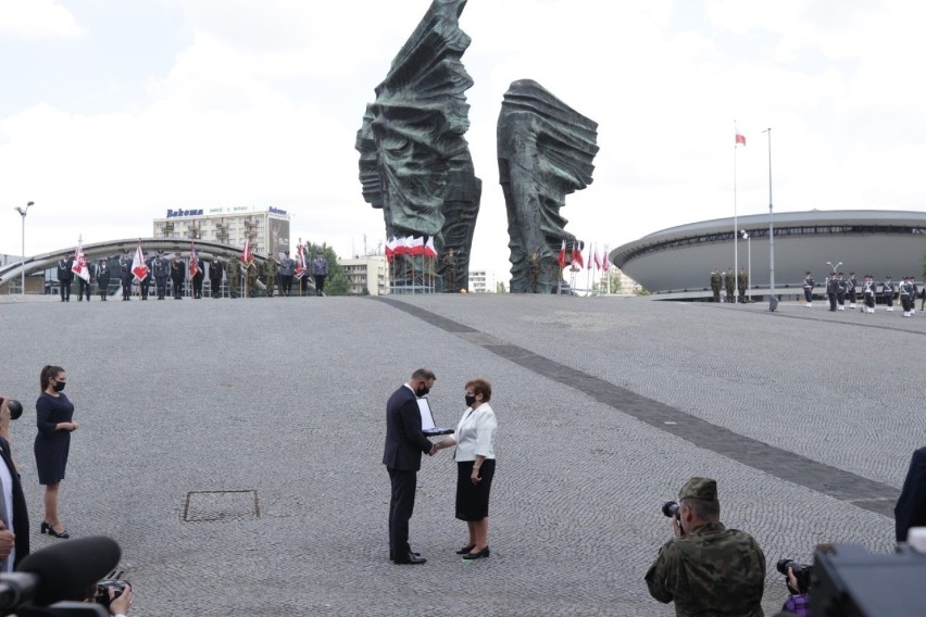 Katowice. Prezydent Andrzej Duda na obchodach setnej...