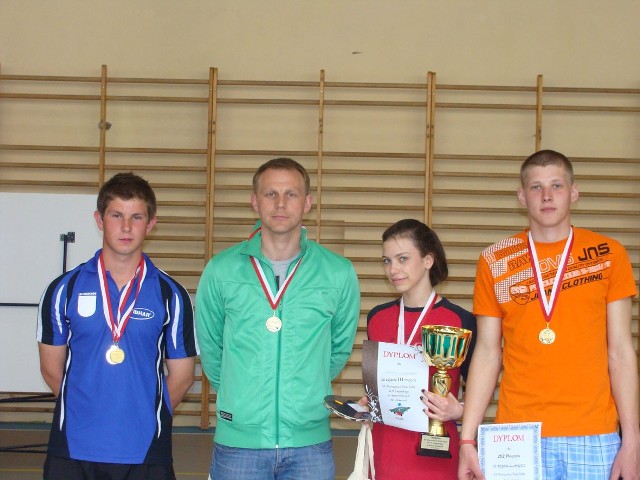 Na medal spisali się w Poznaniu tenisiści z Zespołu Szkół Usługowo-Gospodarczych