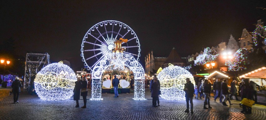 Targ Węglowy w Gdańsku wygląda o tej porze roku zachwycająco