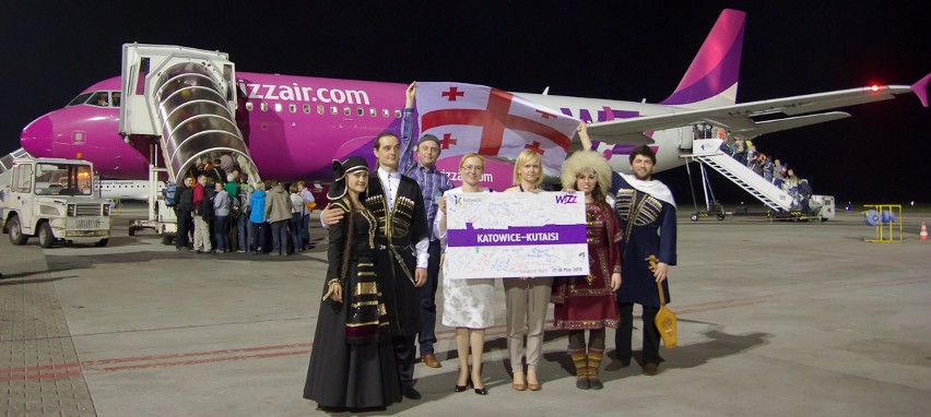 Wizz Air zainaugurował loty do Gruzji z Pyrzowic [ZDJĘCIA]