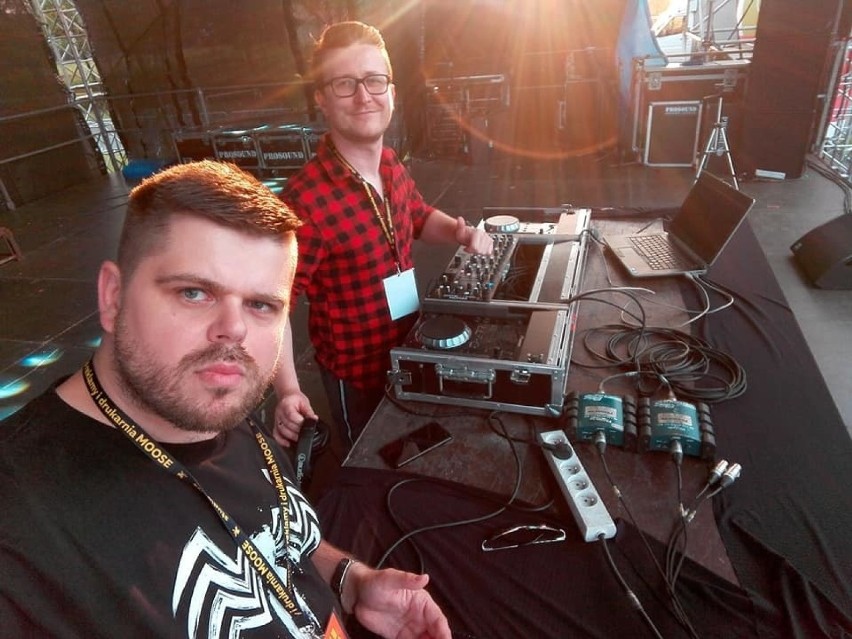 DJ Dev J i DJ Mike F z występami podczas Dni Jędrzejowa 2019