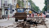 Remont ulicy Gdańskiej w Łodzi. Od poniedziałku mają wrócić tramwaje na Gdańską i Kopernika