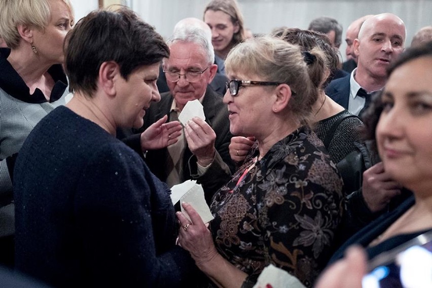 Andrychów, Chrzanów. Noworoczne spotkanie Beaty Szydło z lokalnymi działaczami PiS