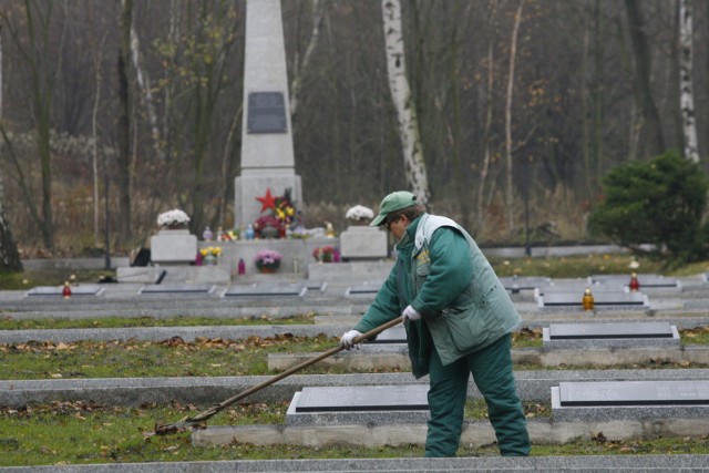 Na cmentarzu wojennym w wałbrzyskiej dzielnicy Gaj zostało pochowanych 534 żołnierzy Amii Czerwonej