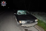 Śmiertelne potrącenie w Kozieńcu. 21-latek odjechał z miejsca wypadku