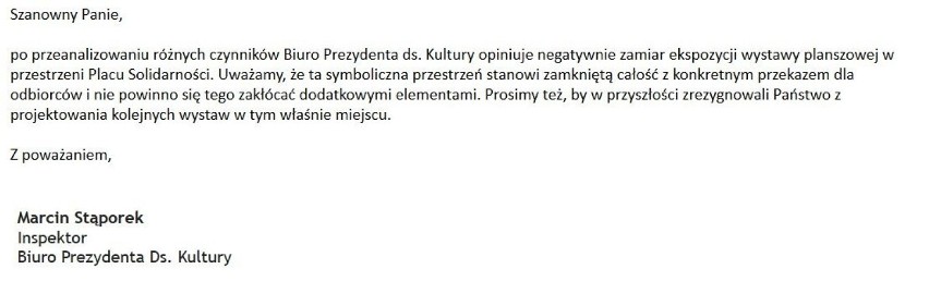 Spór gdańskiego IPN-u z władzami miasta o wystawę historyczną na Placu Solidarności