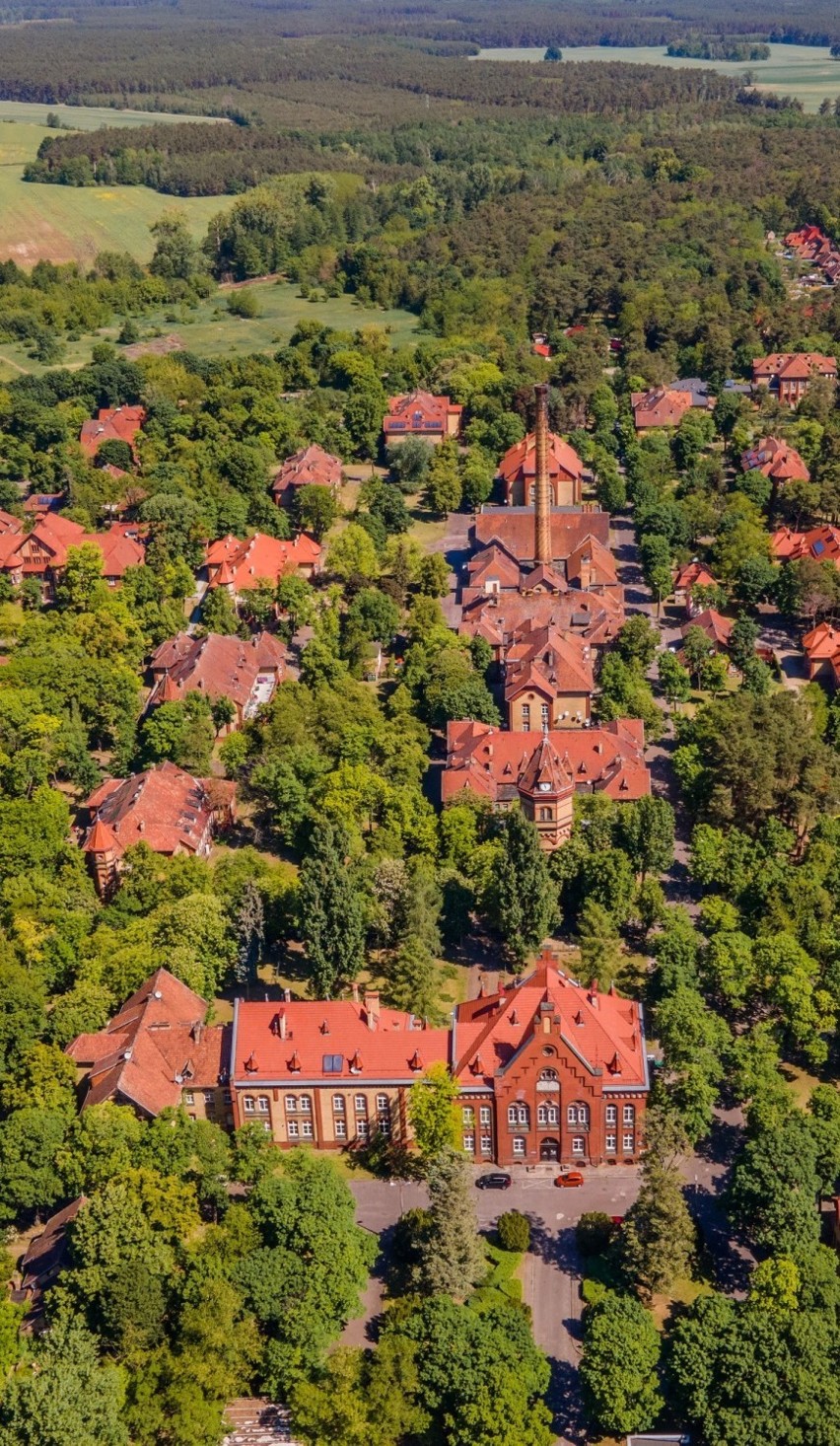 Obrzyce z lotu ptaka sfotografował Kacper Baraniecki. Detale...