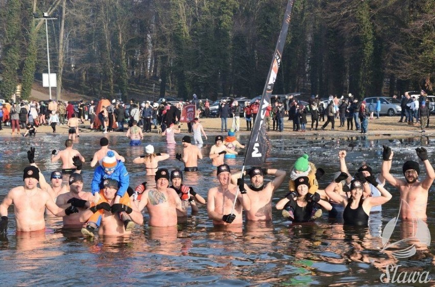 Na plaży Sławskiego Centrum Kultury i Wypoczynku w Sławie...