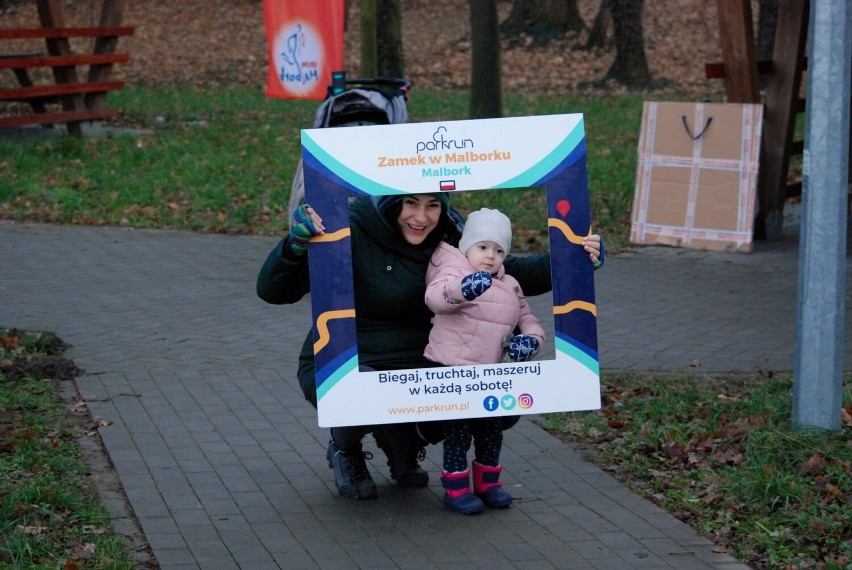 Parkrun Zamek w Malborku. W tym roku to już koniec, następne spotkanie w drugą sobotę stycznia 2022 r.